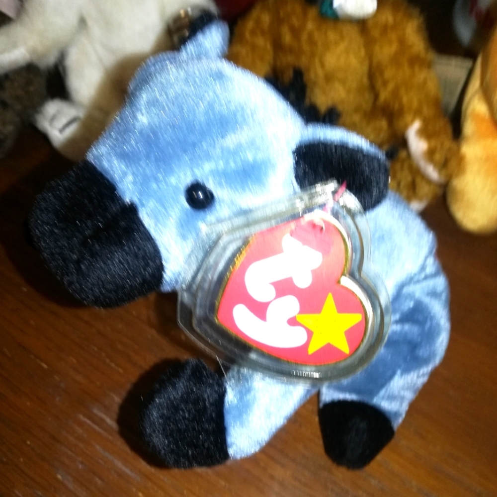 TY BEANIE BABY Lefty MIXED TAGGED RARE! SOLD